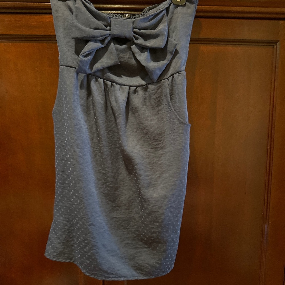 Everly strapless dress